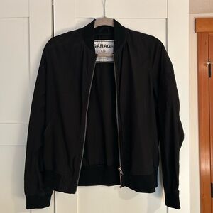 Garage Classic Black Bomber Jacket